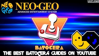 Batocera☆Neo Geo & Neo Geo CD Emulation Setup Guide #batocera #snk #neogeo