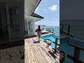 Would you stay in this villa in the Maldives?☀️ #luxury #fy #shorts