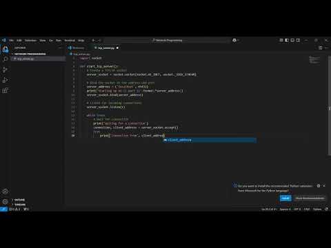 Network Programming With Python Creating A Tcp Server 1