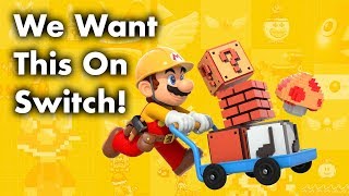 Super Mario Maker Deluxe On Switch