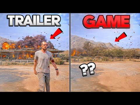 10 Times When Rockstar Games Literally Cut Content From Trailers
