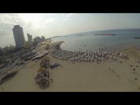 DJI Phantom @ Tel Aviv Beach + Crash in hotel