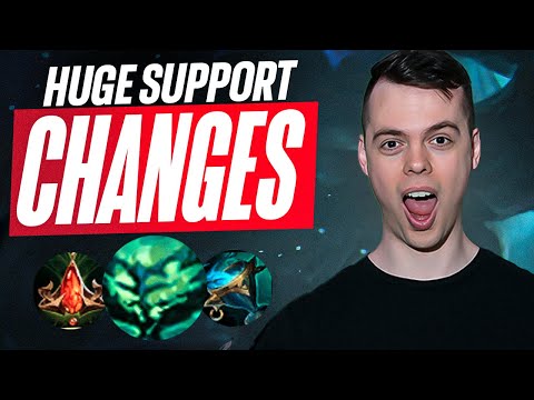 MIDSEASON UPDATE | HUGE Support Changes | 13.10 Patch Rundown