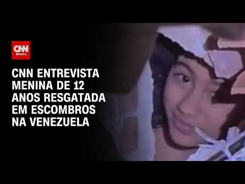 Terremotos na Venezuela: CNN conversa com menina de 12 anos resgatada em escombros | CNN PRIME TIME