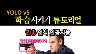 YOLO v5 커스텀 학습 튜토리얼