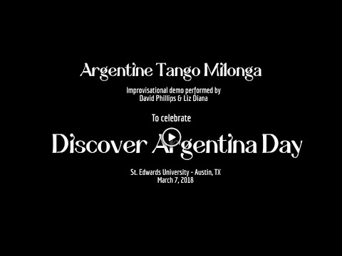Argentine Tango Milonga to El Acomodo