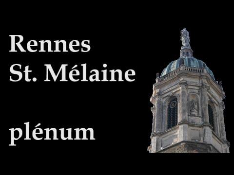 Rennes (F, 35), Notre-Dame-en-St. Melaine, plénum