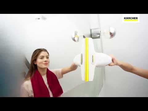 Karcher lavavetri WV 1 Compact Care bianco - batteria ricaricabile