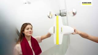 Karcher lavavetri WV 1 Compact Care bianco - batteria ricaricabile