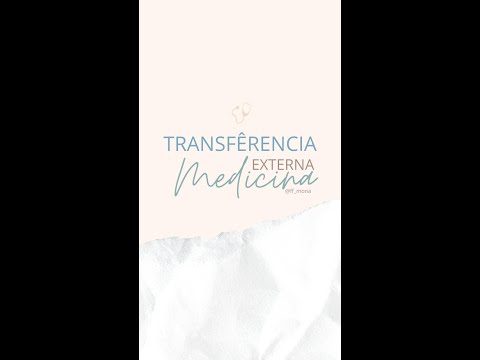 Transferencia externa MEDICINA do PY para o BR