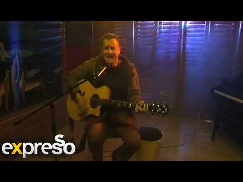 Johnny Clegg performs "Cruel Crazy Beautiful World " unplugged from the Expresso Studio