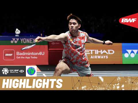 Lin Chun-Yi vs Kunlavut Vitidsarn | Marathon of stamina and precision