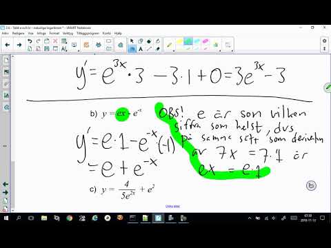 2 6 - Talet e och ln - naturliga logaritmen