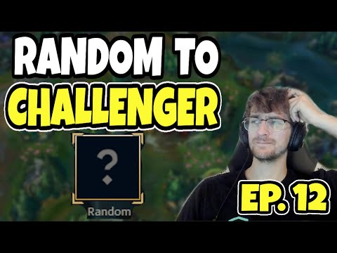Picking Random Supports every game till I'm Challenger - Random to Challenger EP. 12