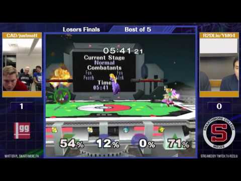 Event Match 6: ctrlaltdefeat & JustMatt (Peach/Fox) vs R2DLiu & Yummybeef64 (Fox/Link) - LF