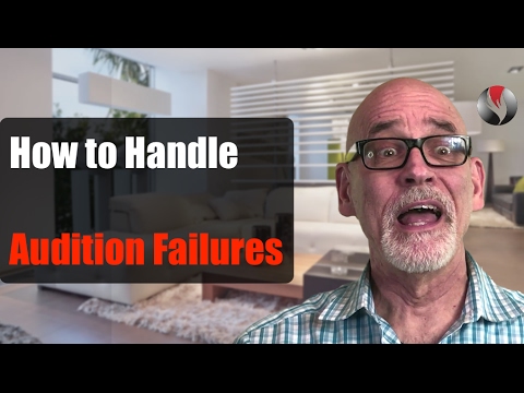 How to Handle Audition Failures