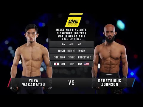 Yuya Wakamatsu vs Demetrious Johnson full fight