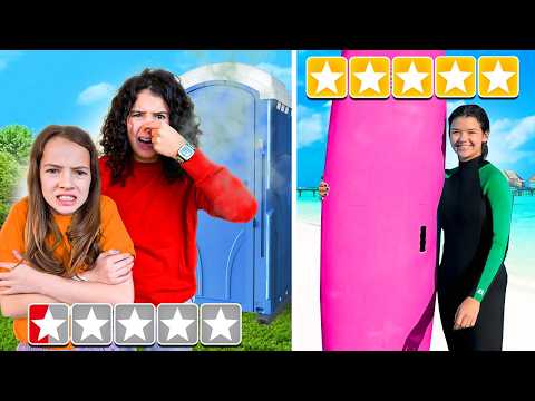 Our FAmily $10 vs $10,000 DREAM vacation