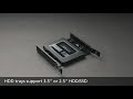Akasa Cypher Thin–Mini–ITX korpusas, 120 W PSU, OEM – juoda