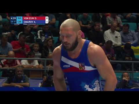 1/16 GR - 97 kg: D. VON EUW (SUI) v. A. OMAROV (CZE)