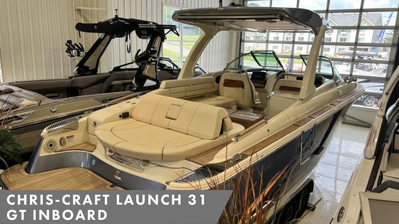 2022 Chris-Craft Launch 31 GT Inboard Walkthrough