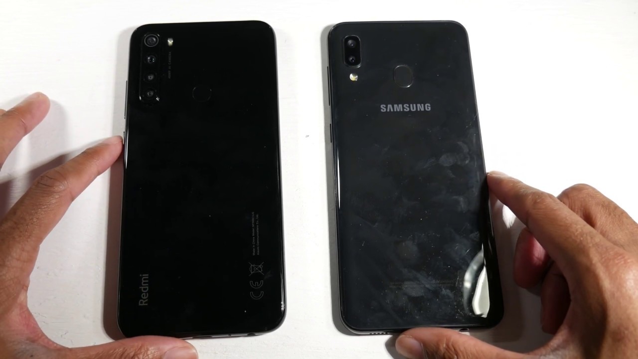 Samsung Galaxy A20 VS Redmi Note 8 - Which Budget Smartphone Is Better? 2020