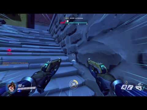 Overwatch Launch MP gameplay pt44 - Tracer Has Been NEUTRALIZED?!
