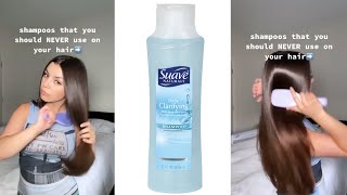 SHAMPOOS THAT YOU SHOULD NEVER USE ON YOUR HAIR #SHAMPOO #HAIR #SHORTS