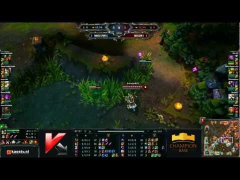 [LOL] Elite of Europe Semi final - Moscow 5 vs Mousesports Map 3