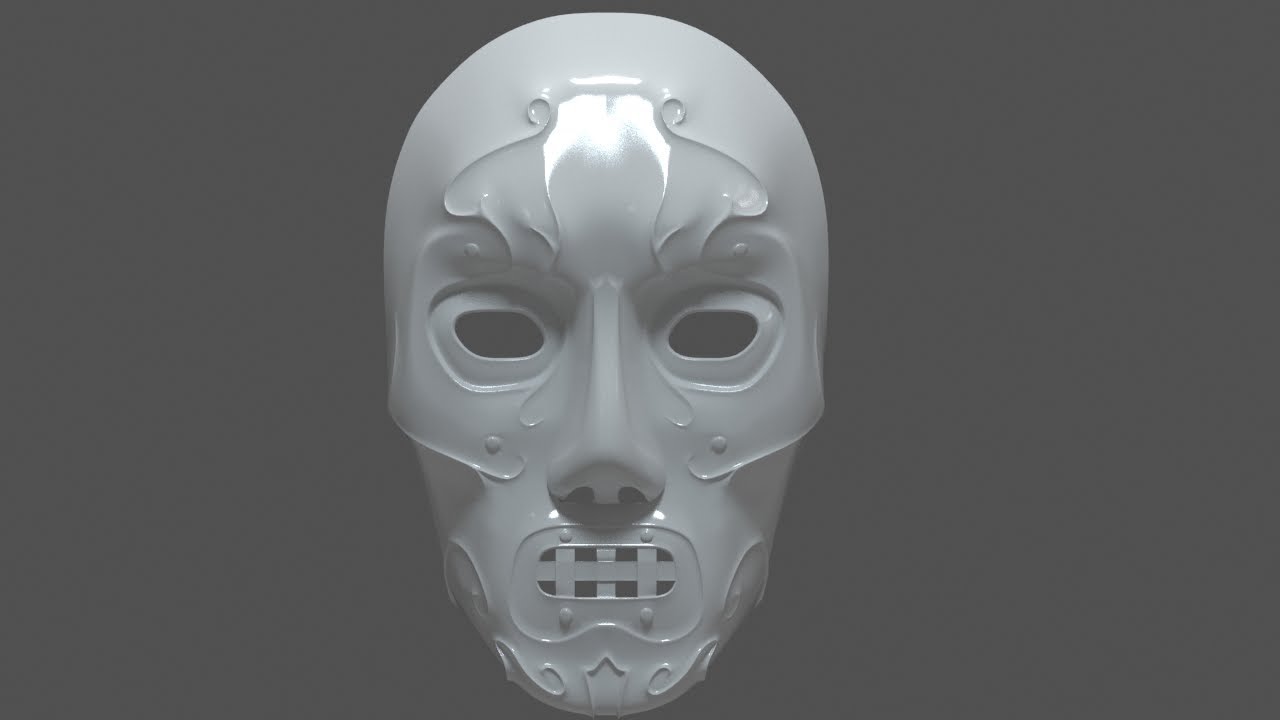 Doom Mask 01 Printable 3D Print Model