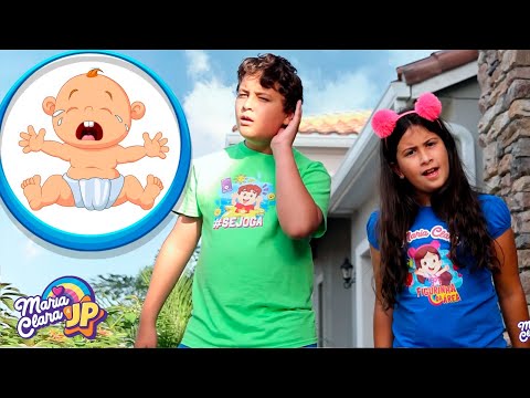 Maria Clara e JP brincam com Bebês e Fingem Ser Pais Pela Primeira Vez