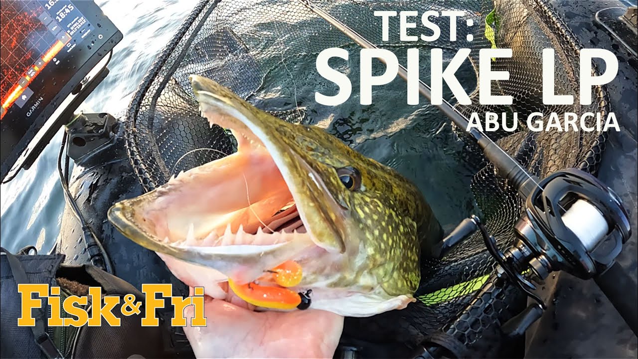 NY VIDEO: FISK & FRI TESTER SPIKE LP FRA ABU GARCIA