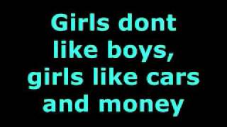 Girls Don&#39;t Like Boys (lyrics)