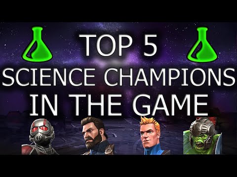 Top 5 Science Champions in MCOC! (Marvel Contest of Champions)