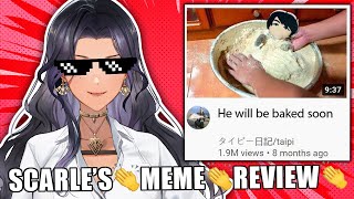 SCARLE'S👏MEME👏 REVIEW!👏【NIJISANJI EN | Scarle Yonaguni】
