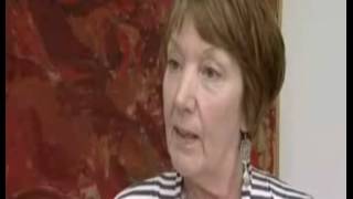 Syd Barrett&#39;s sister (Rosemary Breen) interviewed at her brothers art exhibition (London, 2011)