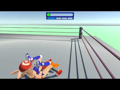 Poke Girl Wrestling Piledriver