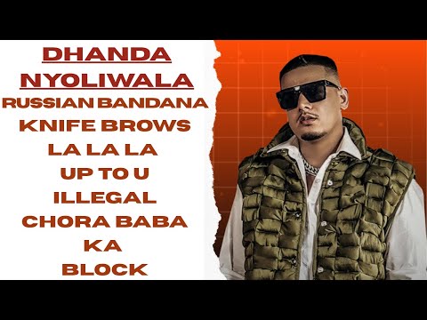 Best of Dhanda Nyoliwala | Haryanvi songs Playlist | Haryanvi rap songs