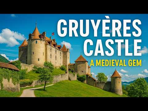 Gruyères Castle - The Most Beautiful Medieval Castle in Switzerland | 4K Drone Tour