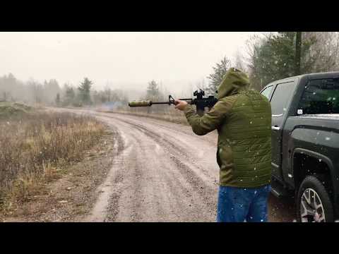 Silencerco Hybrid suppressor on AR-15
