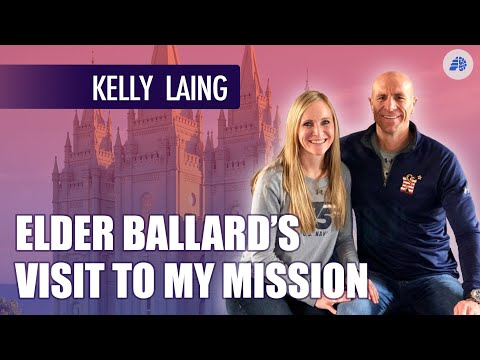 Elder Ballard's Visit to My LDS Mission - Kelly Laing