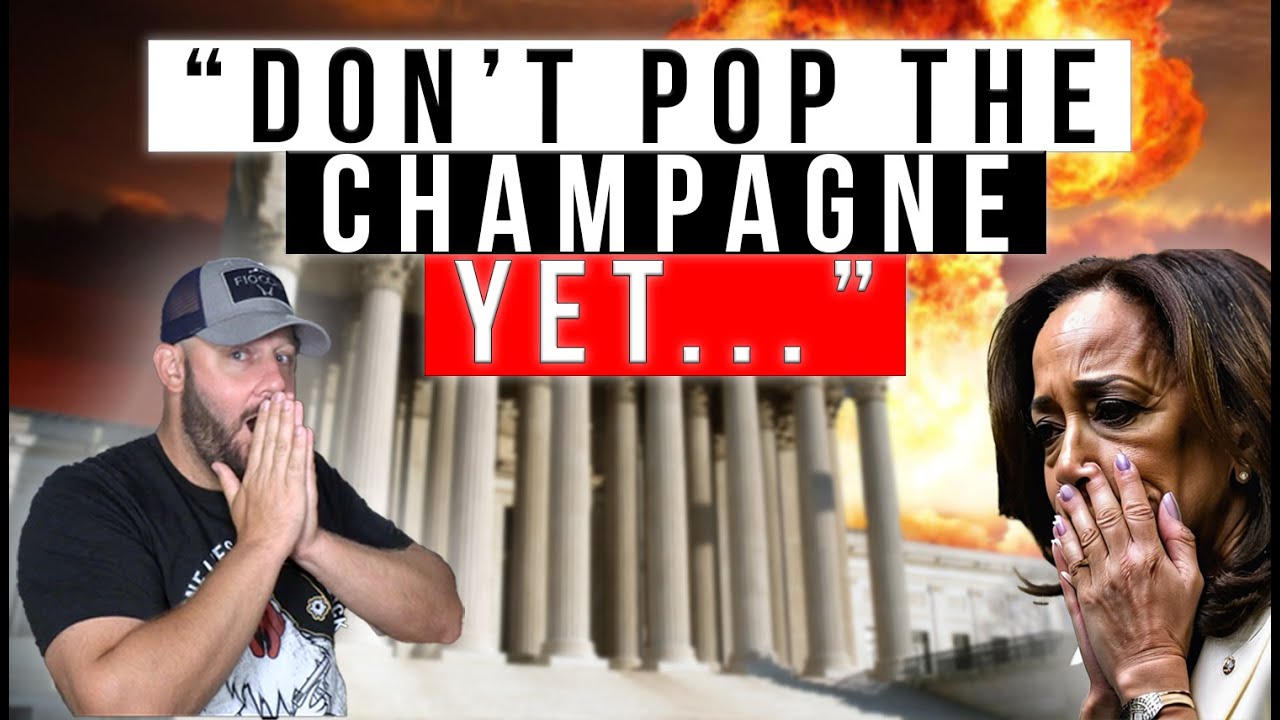 CNN Throws ICE COLD WATER On All IN Kamala Dems... "Don't Pop The Champagne Bottles Yet..."
