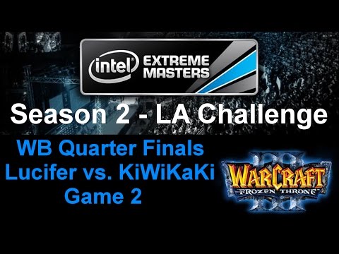 Wc3 IEM S2 - LA Challenge - WB Quarter Final - Lucifer vs. KiWiKaKi - Game 2