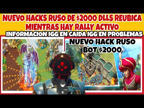 NEW $2000 DLLS RUSSIAN HACKS RELOCATE WHILE RALLY IS ACTIVE! - IGG IN FALL - LORDS MOBILE EN