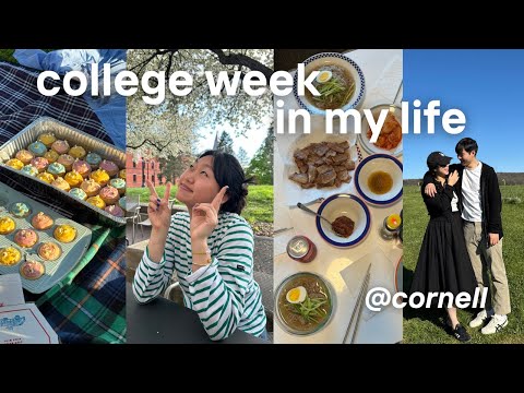 college week in my life @ cornell | FINALS studying :( , productive days, ER olympics, korean food