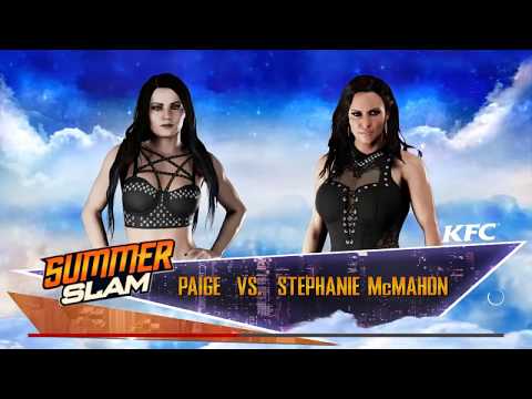 WWE 2K18 PAGE VS STAPHINI MCMAN