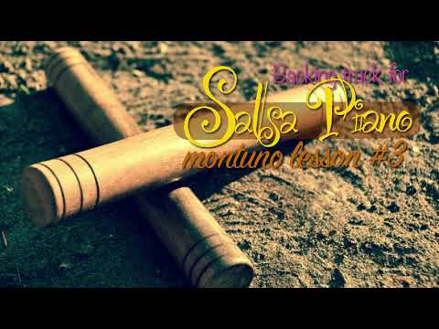 Backing Track Salsa Piano Montuno Lesson #3