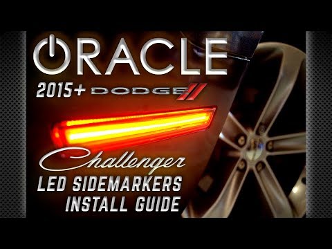 2015+ Dodge Challenger ORACLE LED Sidemarkers Install Guide