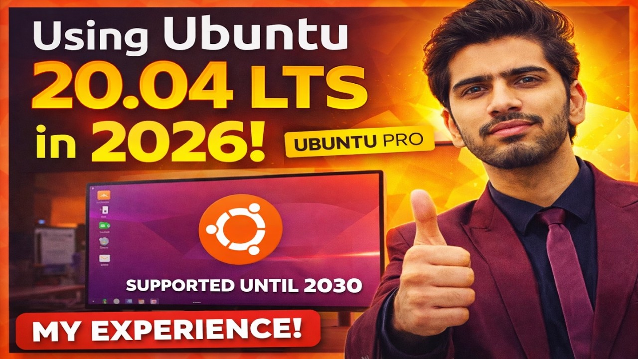 My Experience of using Ubuntu 20.04 LTS in 2026 — Supported Until 2030 with Ubuntu Pro