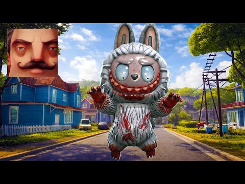 Hello Neighbor Labubu - My New Neighbor Labubu Horror History Gameplay Walkthrough